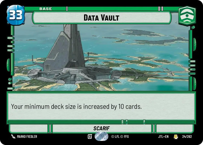 Data Vault (024/262) [Jump to Lightspeed] - Star Wars: Unlimited Single