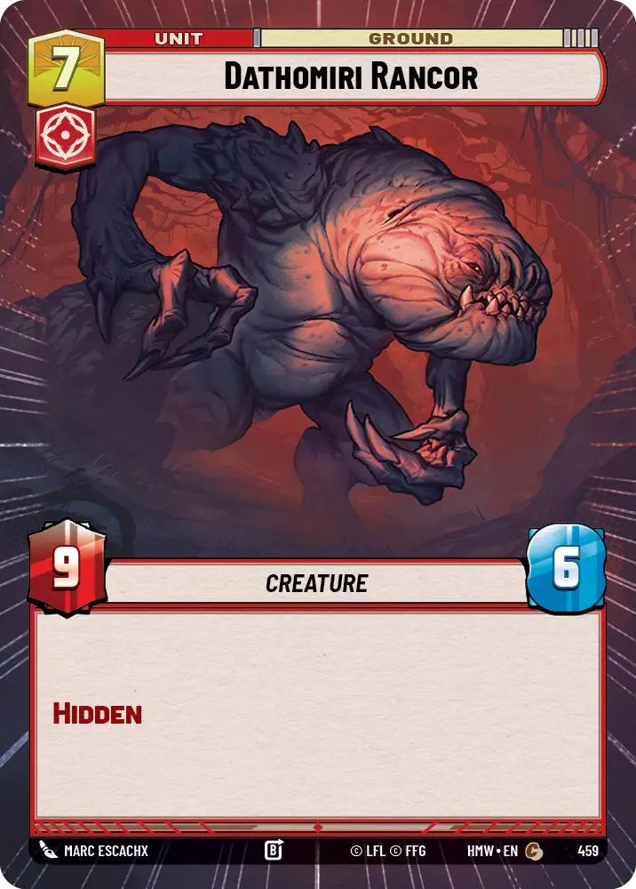 Dathomiri Rancor (Hyperspace) (459) [Homeworlds]