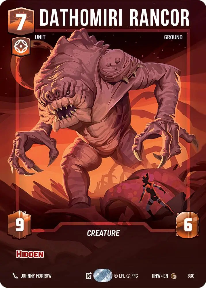 Dathomiri Rancor (Prestige) (830) [Homeworlds]