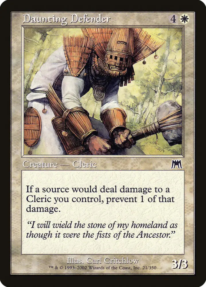 Daunting Defender [Onslaught] - MTG Single