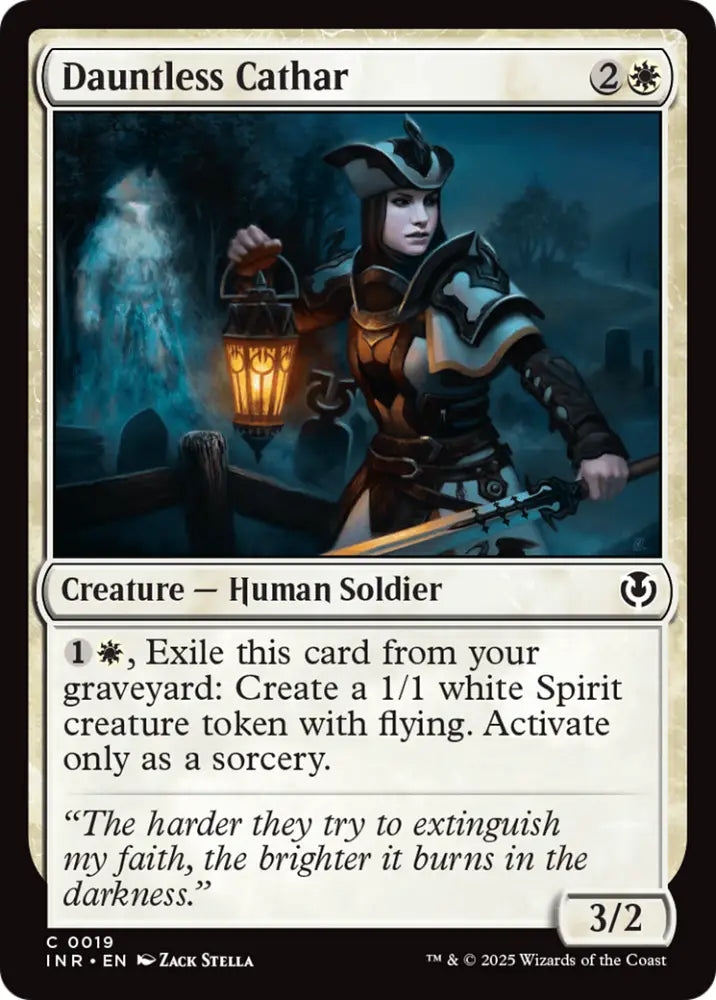 Dauntless Cathar [Innistrad Remastered] - MTG Single