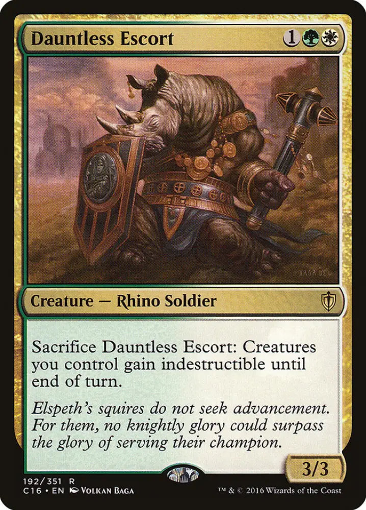 Dauntless Escort [Commander 2016] - MTG Single