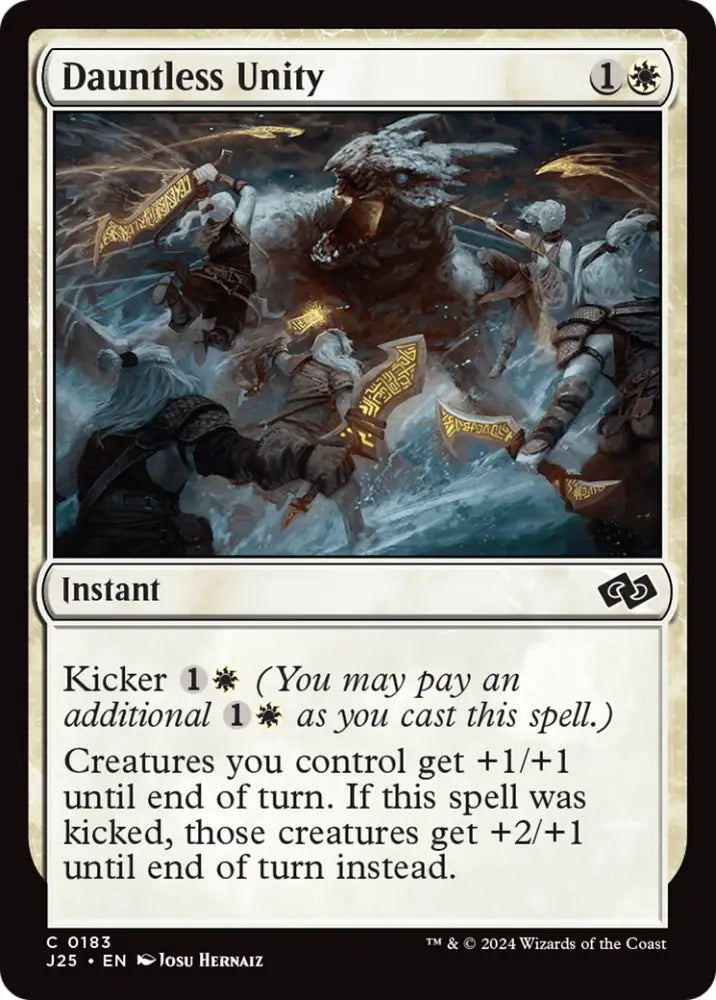 Dauntless Unity [Foundations Jumpstart] - MTG Single