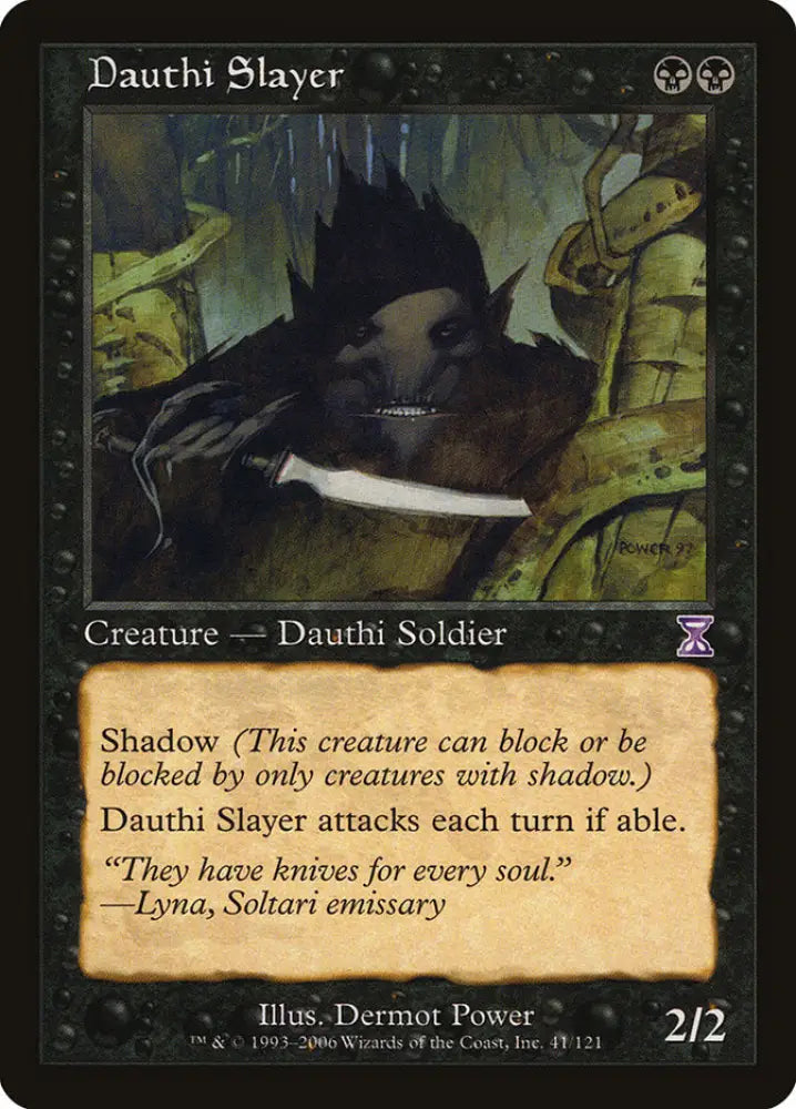 Dauthi Slayer [Time Spiral Timeshifted] - MTG Single