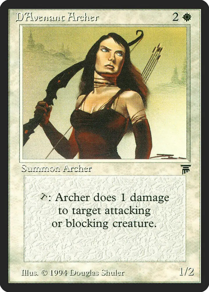 D’Avenant Archer [Legends] - MTG Single