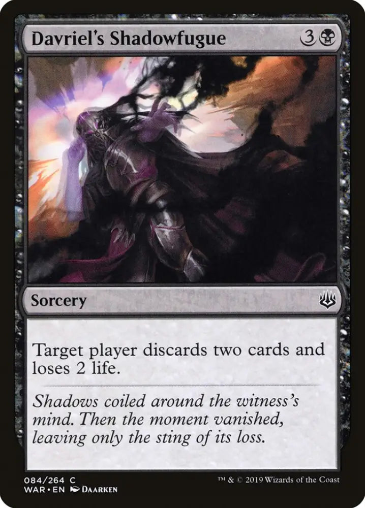 Davriel’s Shadowfugue [War of the Spark] - MTG Single