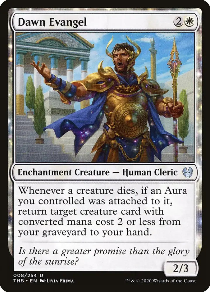 Dawn Evangel [Theros Beyond Death] - MTG Single