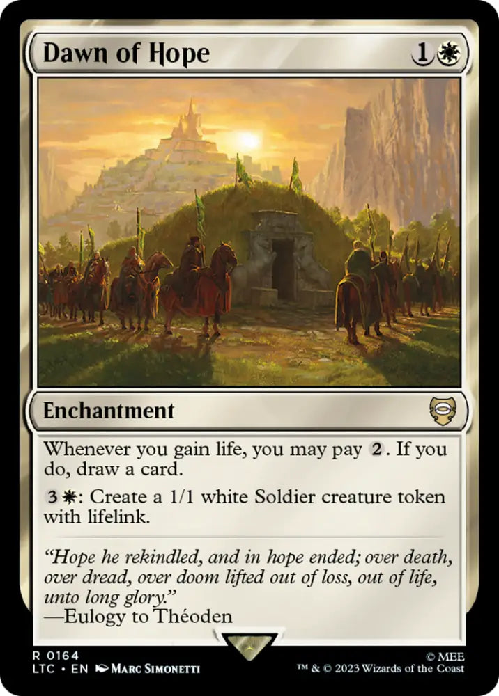 Dawn of Hope [The Lord of the Rings: Tales of Middle-Earth Commander] - MTG Single