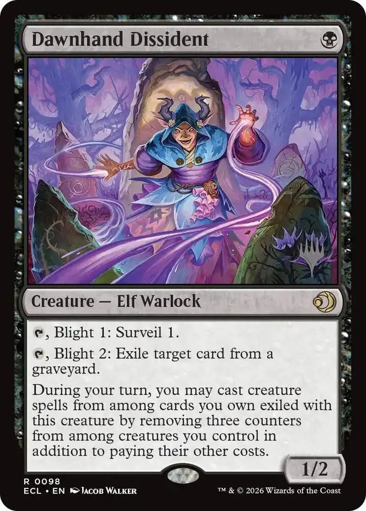 Dawnhand Dissident (98) [Lorwyn Eclipsed Promos]