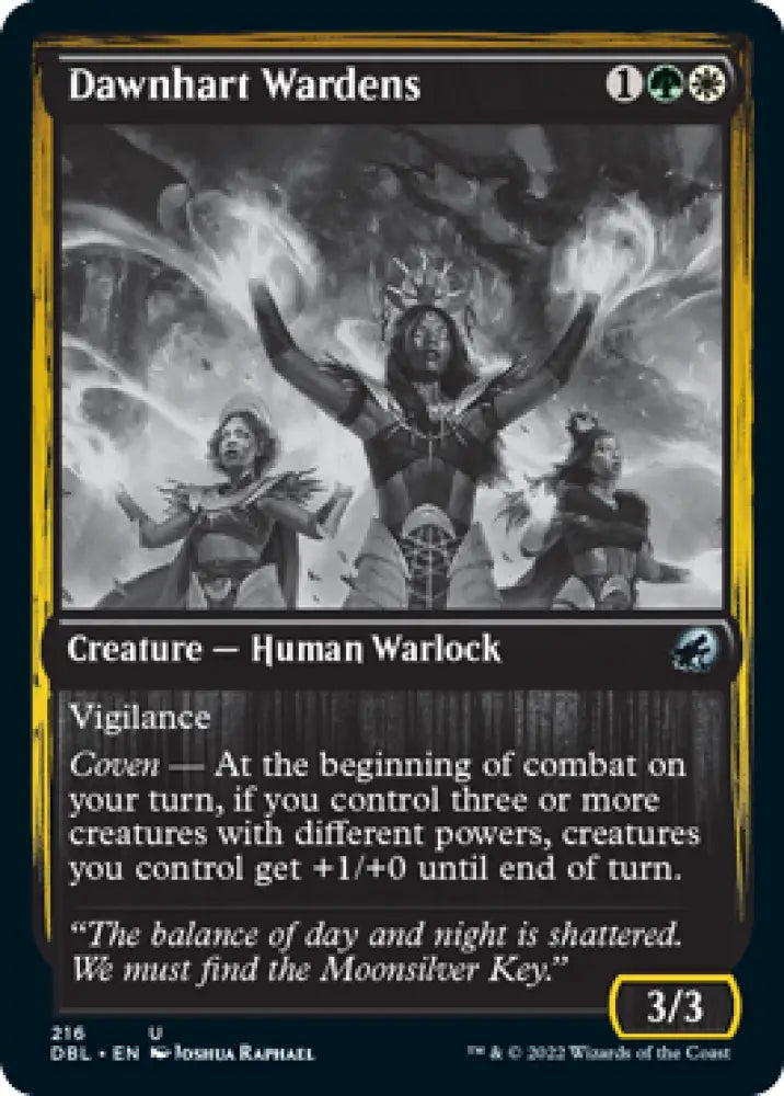 Dawnhart Wardens [Innistrad: Double Feature] - MTG Single