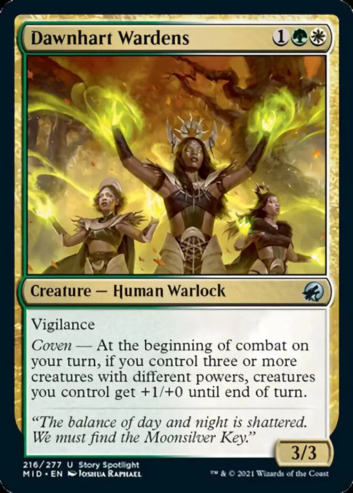 Dawnhart Wardens [Innistrad: Midnight Hunt] - MTG Single
