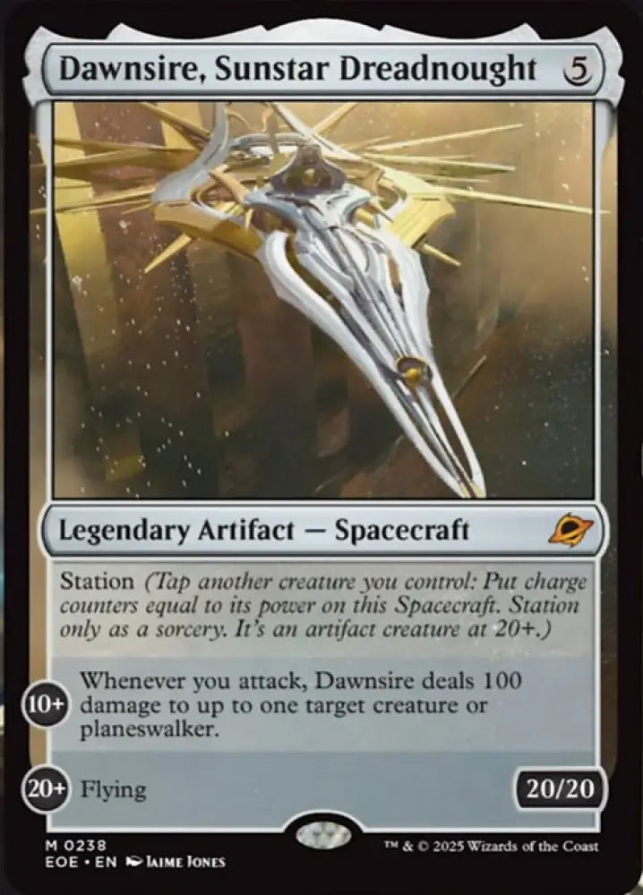 Dawnsire, Sunstar Dreadnought (238) [Edge of Eternities]