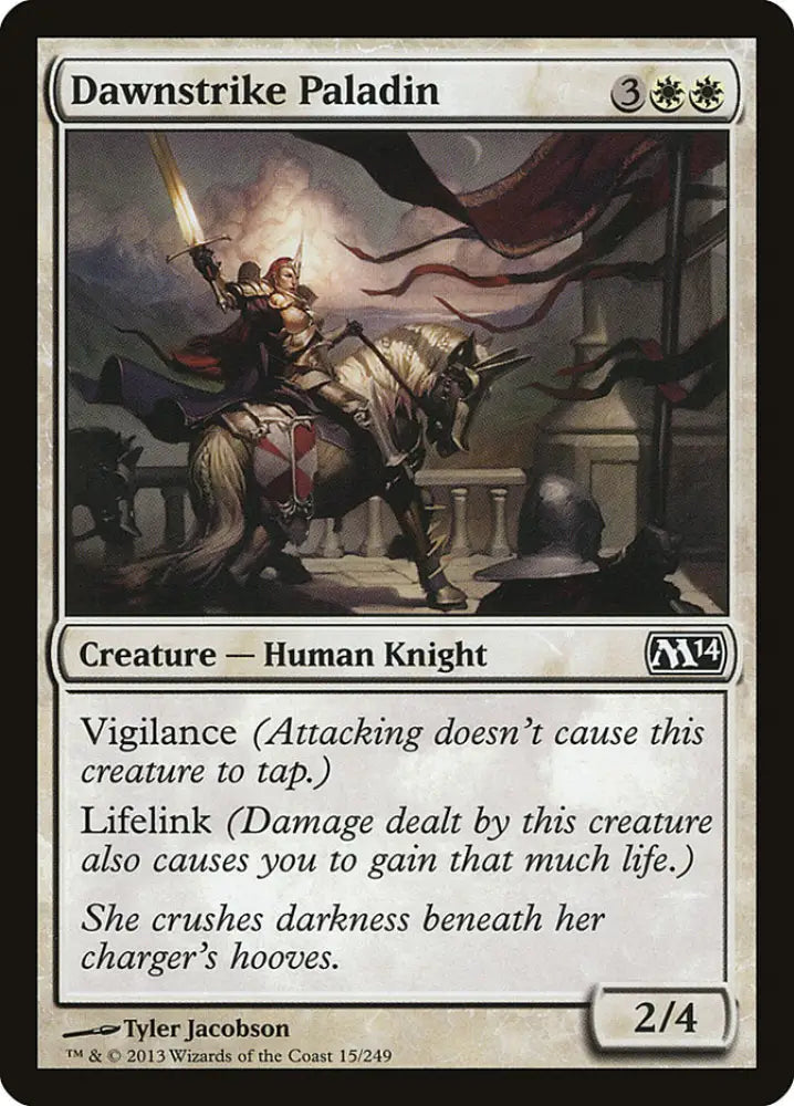 Dawnstrike Paladin [Magic 2014] - MTG Single