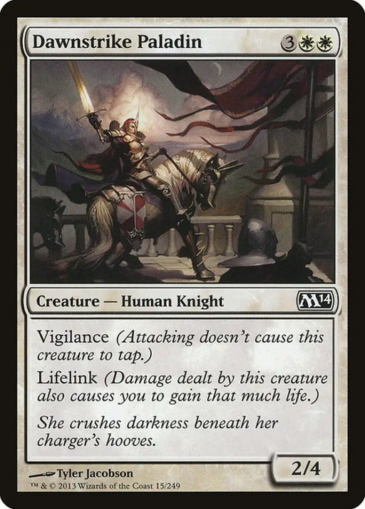 Dawnstrike Paladin [Magic 2014] - MTG Single