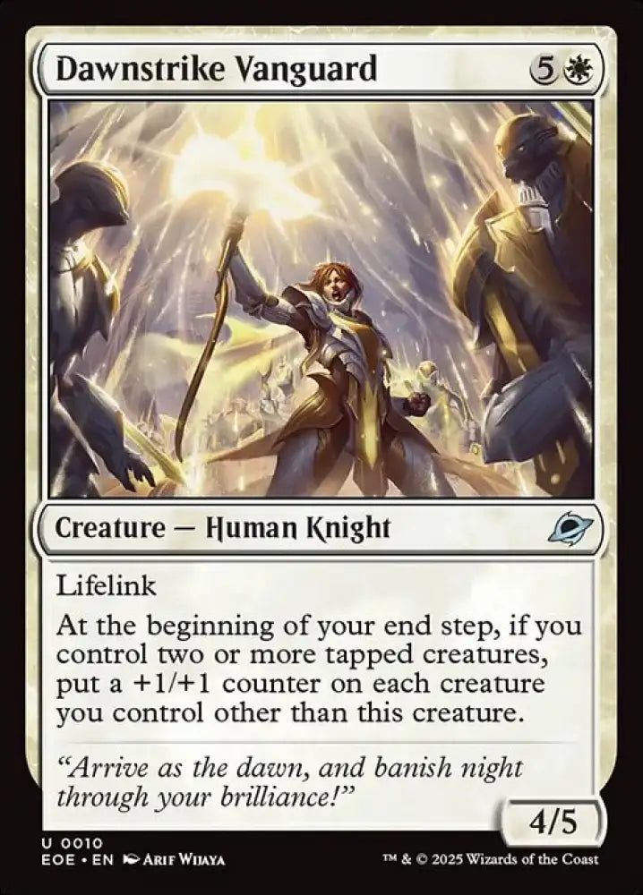 Dawnstrike Vanguard (10) [Edge of Eternities]