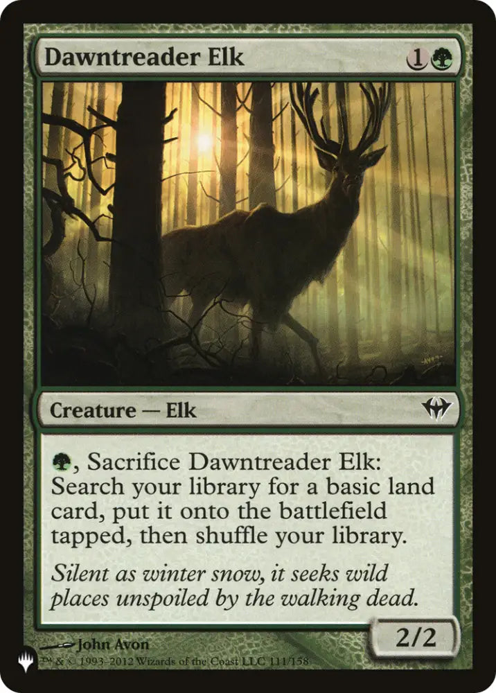 Dawntreader Elk [The List] - MTG Single
