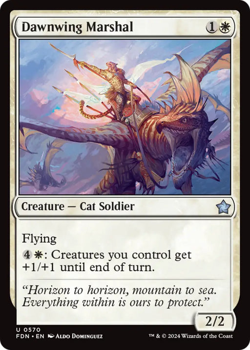 Dawnwing Marshal [Foundations] - MTG Single