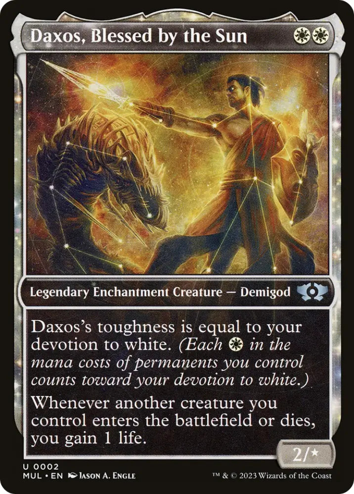 Daxos Blessed by the Sun [Multiverse Legends] - MTG Single