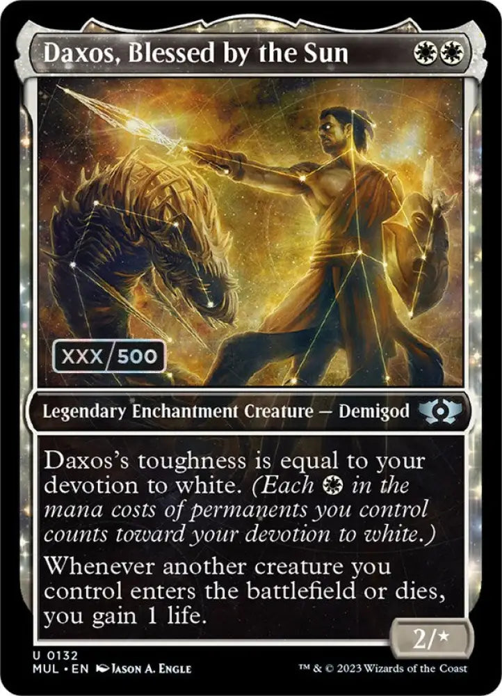 Daxos Blessed by the Sun (Serialized) [Multiverse Legends] - MTG Single