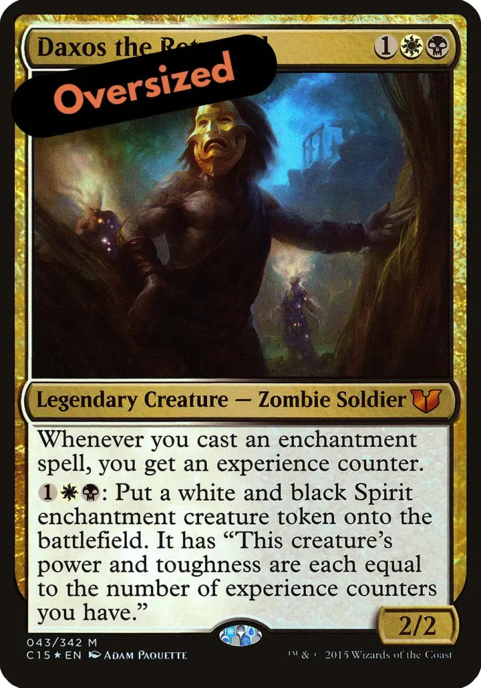 Daxos the Returned (Oversized) [Commander 2015 Oversized] - MTG Single