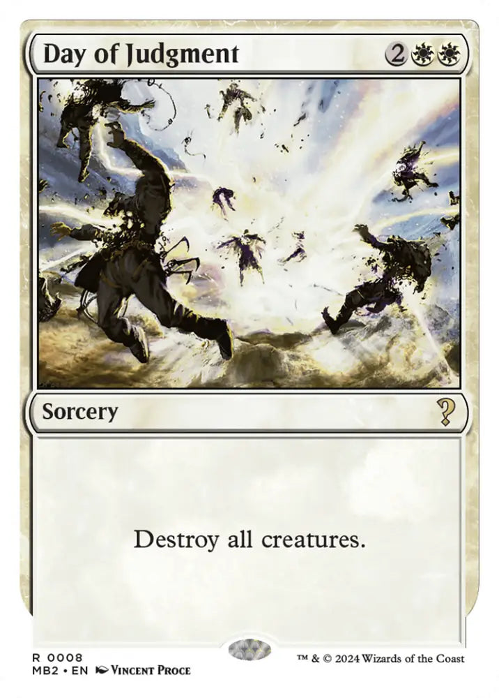 Day of Judgment (White Border) [Mystery Booster 2] - MTG Single