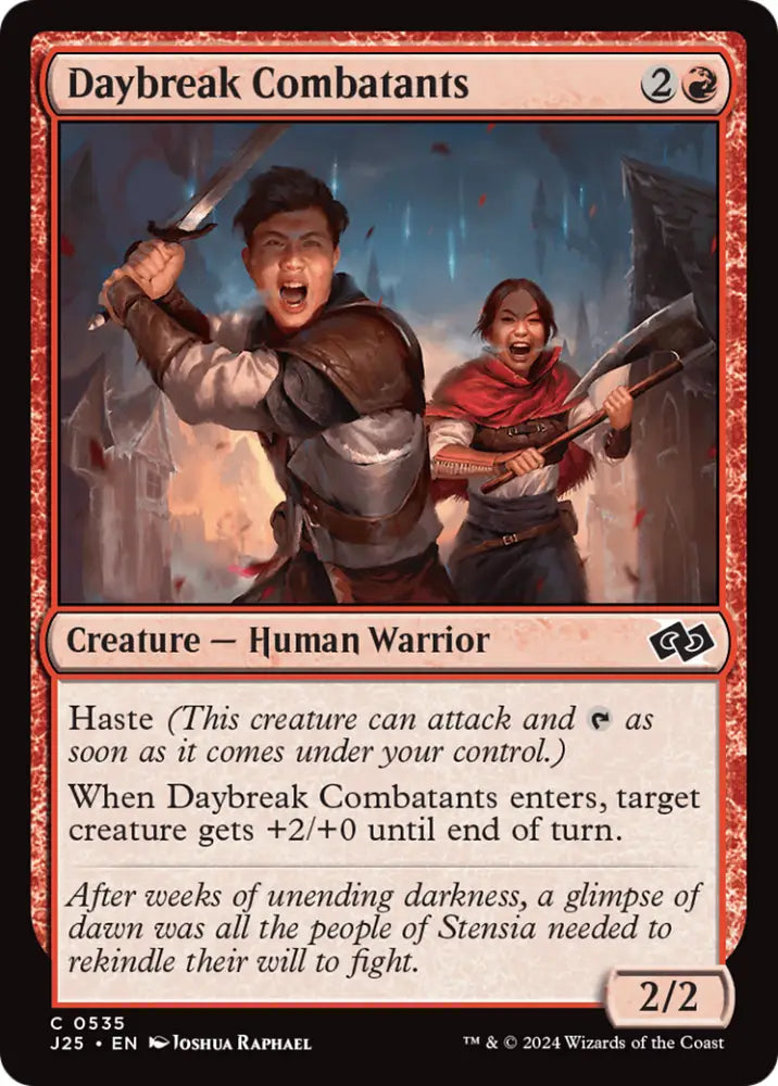 Daybreak Combatants [Foundations Jumpstart] - MTG Single