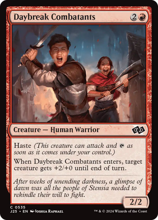 Daybreak Combatants [Foundations Jumpstart] - MTG Single