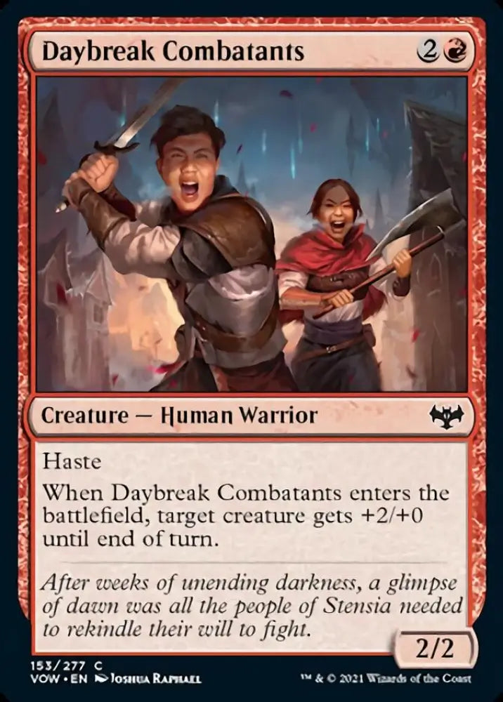Daybreak Combatants [Innistrad: Crimson Vow] - MTG Single