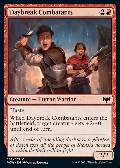 Daybreak Combatants [Innistrad: Crimson Vow] - MTG Single