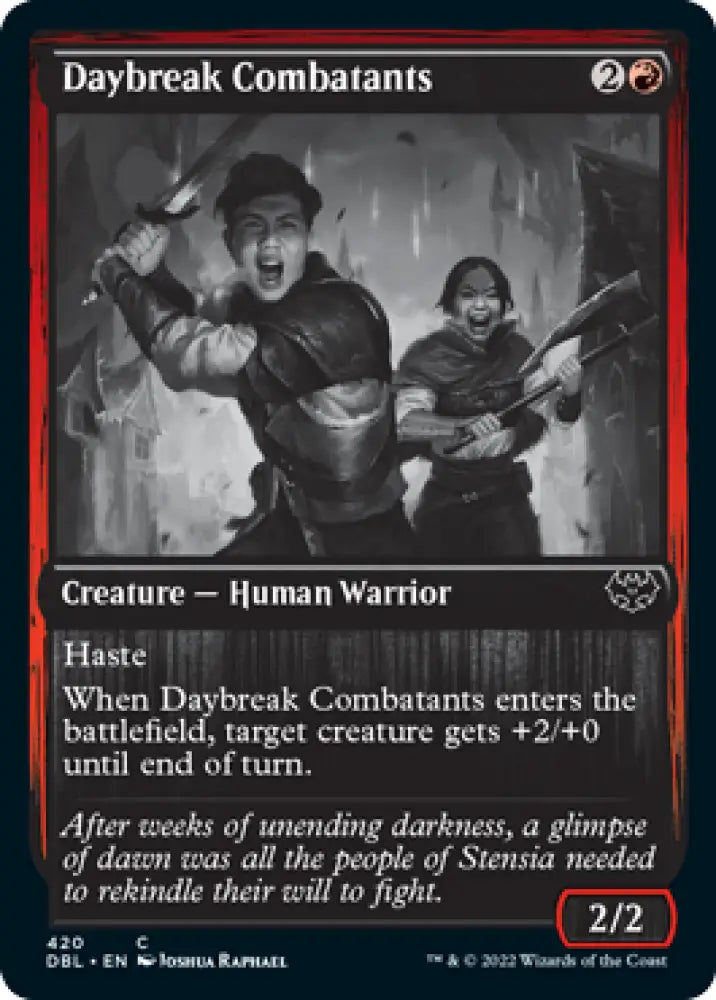 Daybreak Combatants [Innistrad: Double Feature] - MTG Single