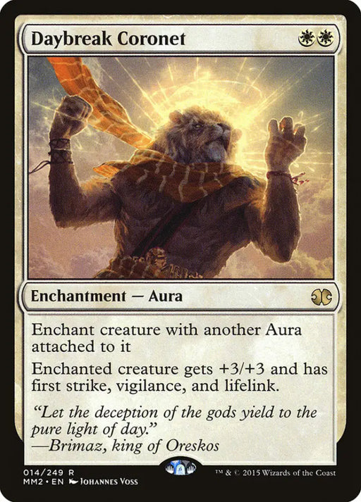 Daybreak Coronet [Modern Masters 2015] - MTG Single