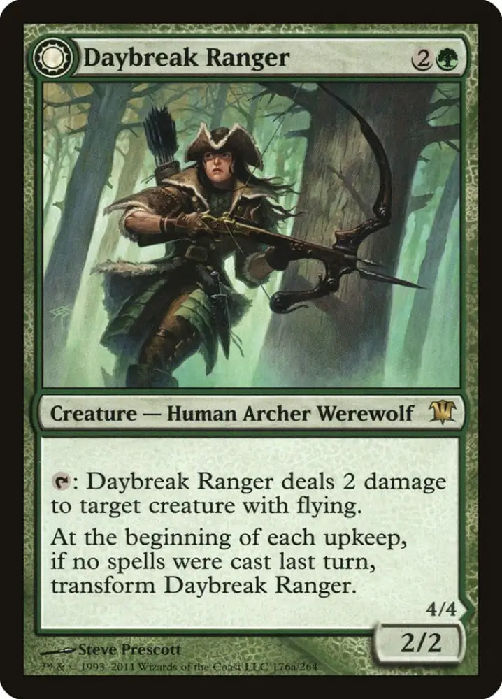 Daybreak Ranger // Nightfall Predator [Innistrad] - MTG Single