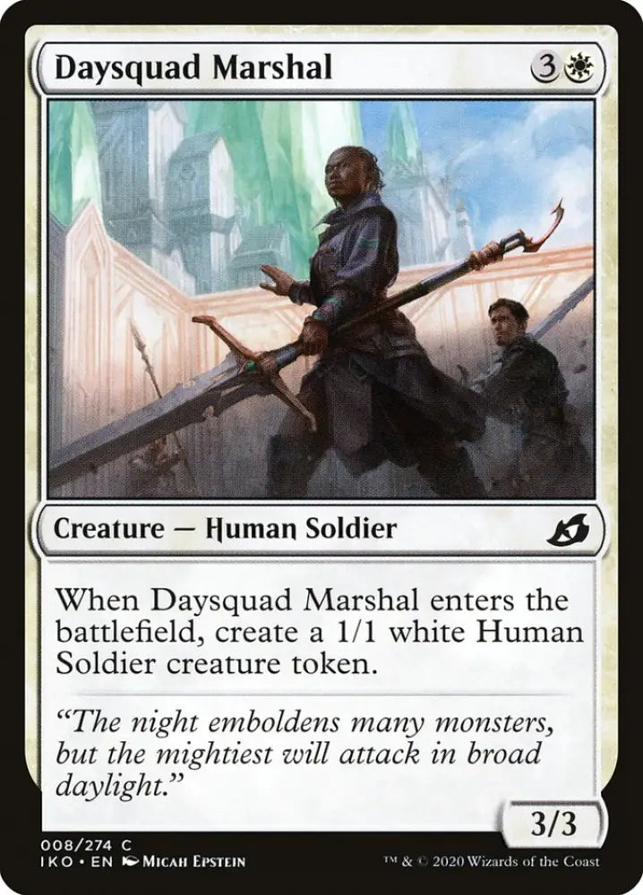 Daysquad Marshal [Ikoria: Lair of Behemoths] - MTG Single