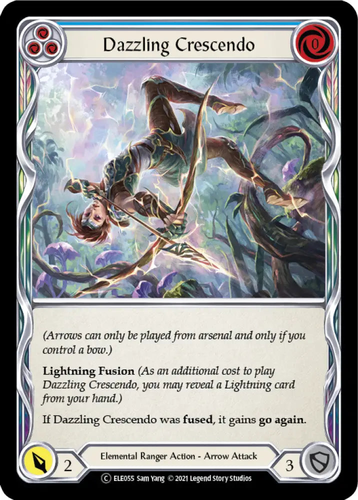 Dazzling Crescendo (Blue) [Tales of Aria Unlimited] Unlimited Normal - Flesh And Blood Single