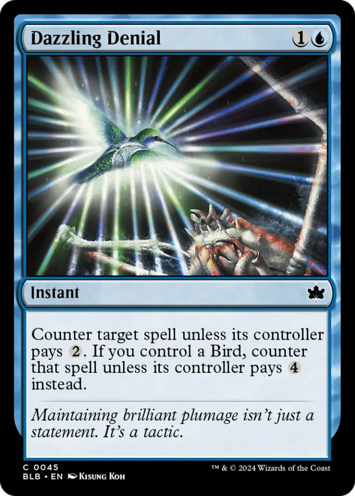 Dazzling Denial [Bloomburrow] - MTG Single