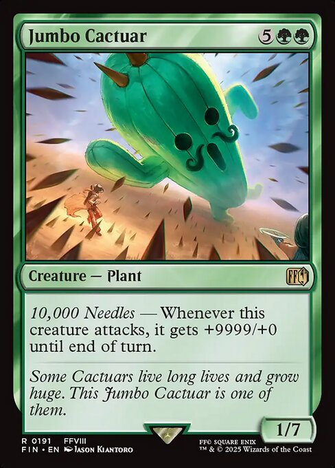 Jumbo Cactuar (191) [Final Fantasy]