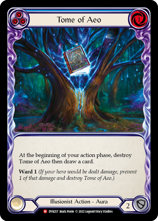 Tome of Aeo [Dynasty] Rainbow Foil