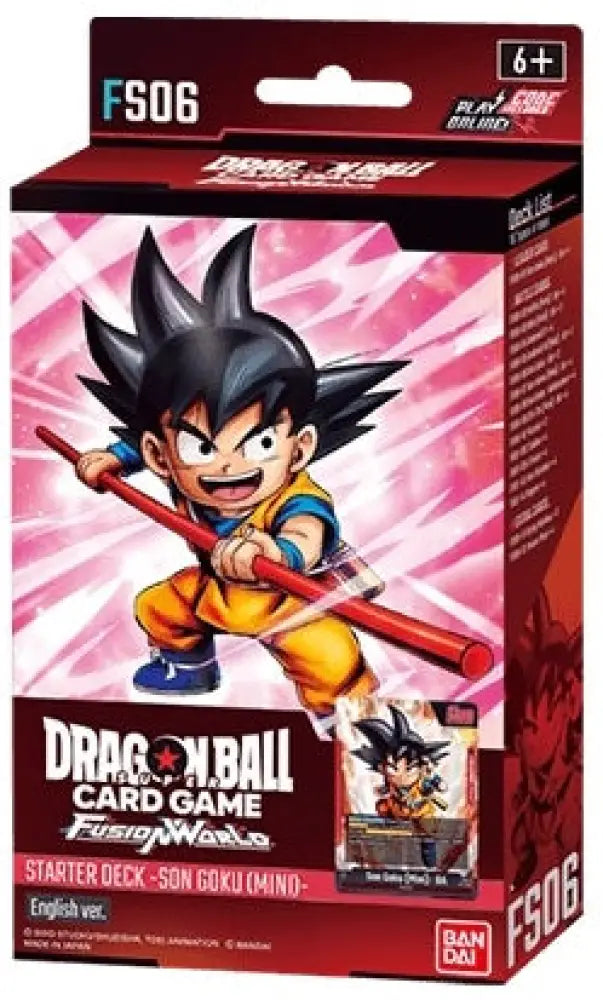 DBS Fusion World 04 Starter Deck 6 - Dragon Ball Super Fusion World Sealed