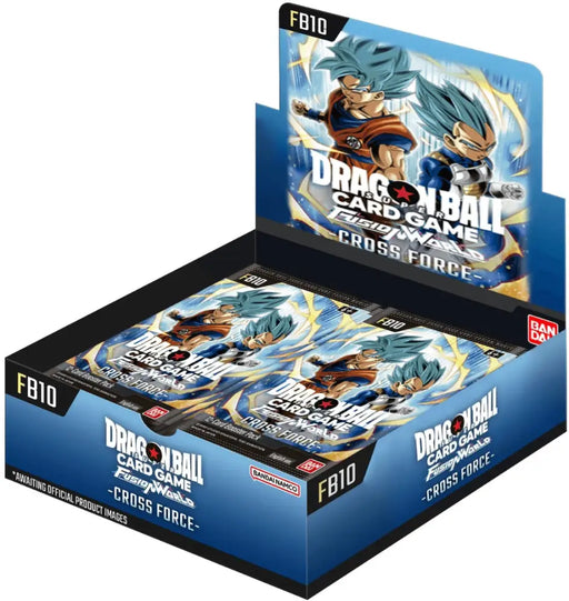 DBS Fusion World FB10 Cross Force Booster Box (2026-06-19) - Dragon Ball Super Fusion World Sealed