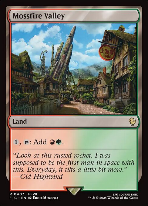 Mossfire Valley (407) [Final Fantasy Commander]