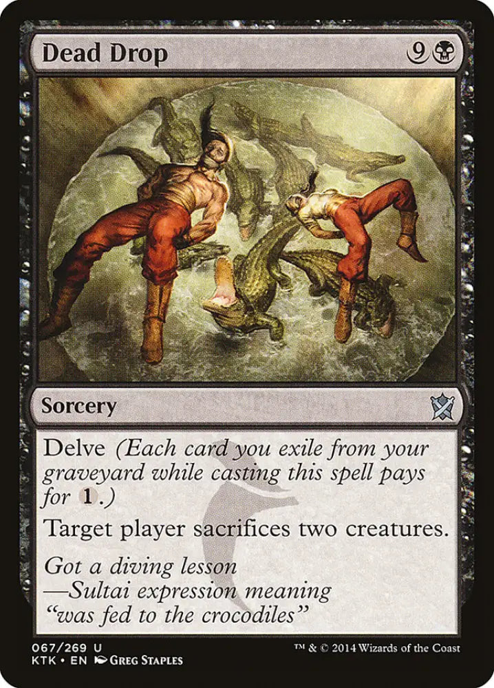 Dead Drop [Khans of Tarkir] - MTG Single