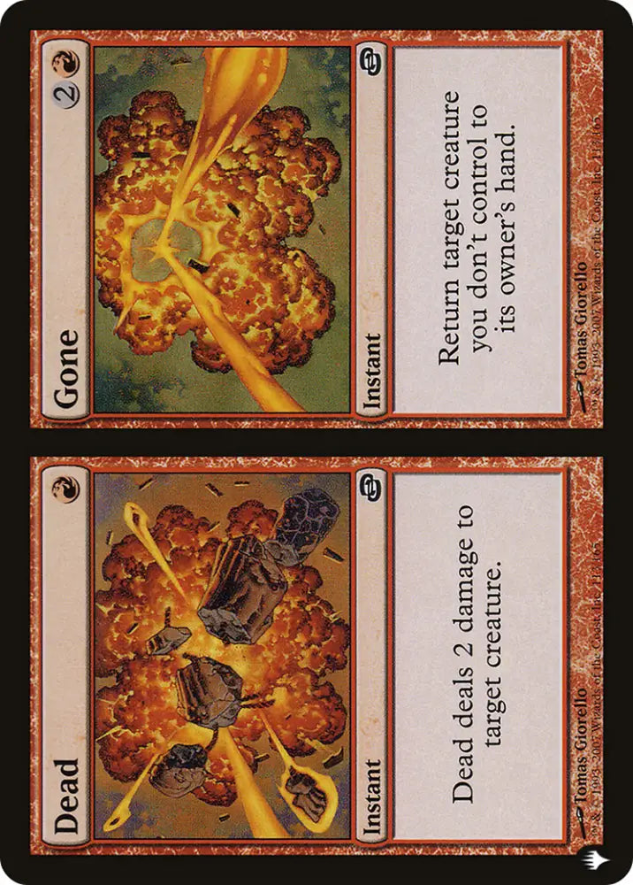 Dead // Gone [The List] - MTG Single