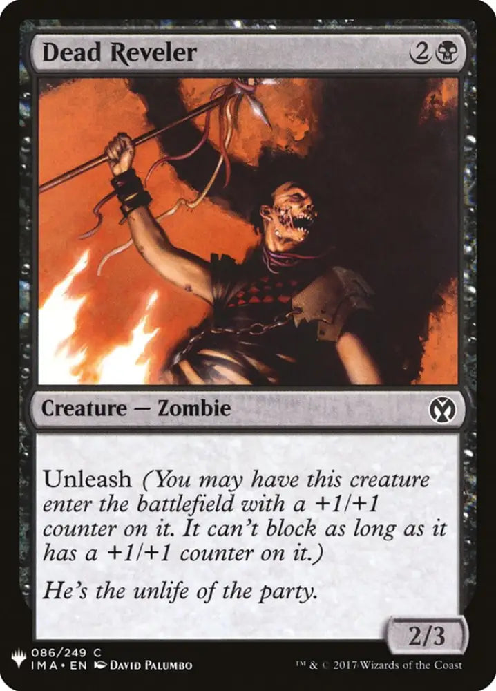 Dead Reveler [Mystery Booster] - MTG Single