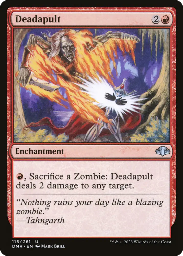Deadapult [Dominaria Remastered] - MTG Single