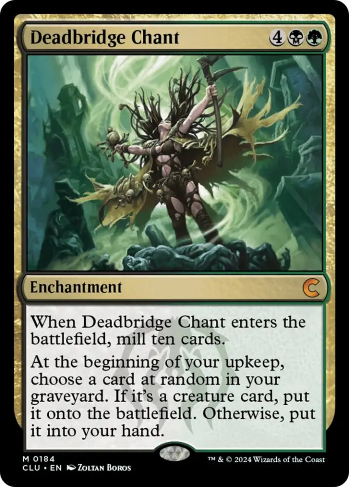 Deadbridge Chant [Ravnica: Clue Edition] - MTG Single