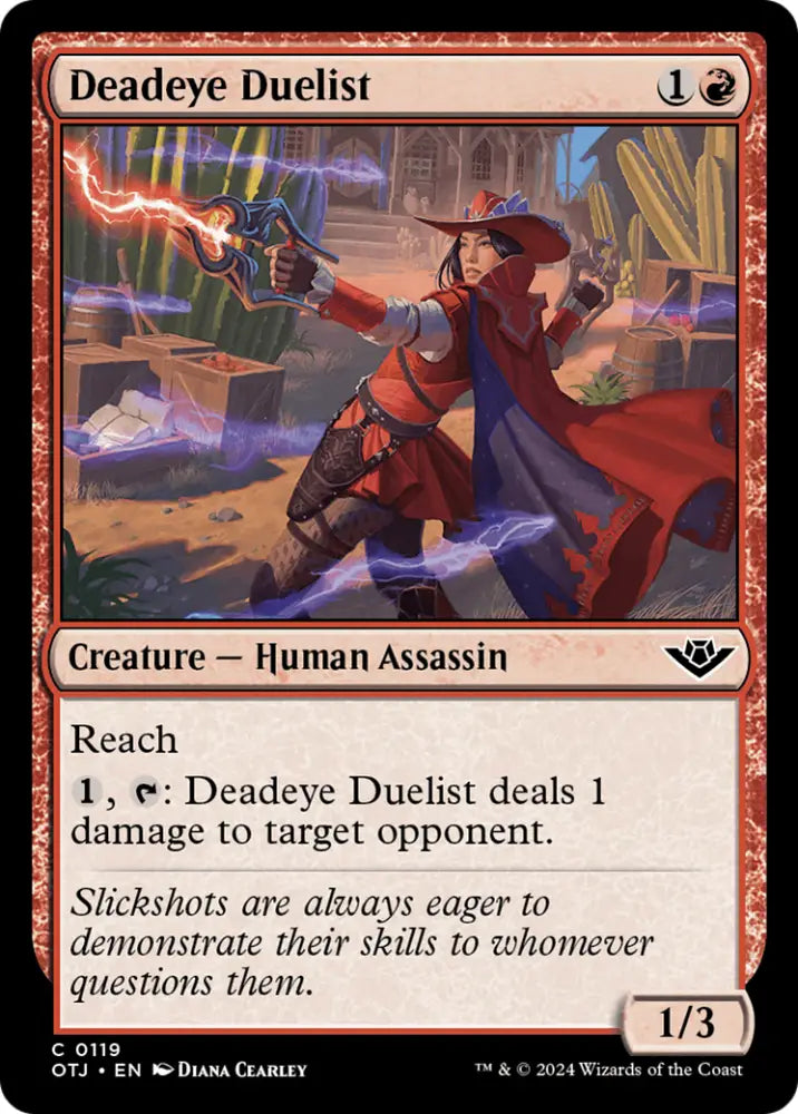 Deadeye Duelist [Outlaws of Thunder Junction] - MTG Single