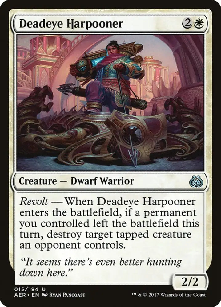 Deadeye Harpooner [Aether Revolt] - MTG Single
