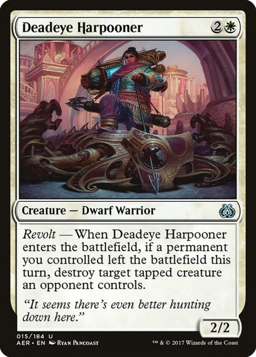 Deadeye Harpooner [Aether Revolt] - MTG Single