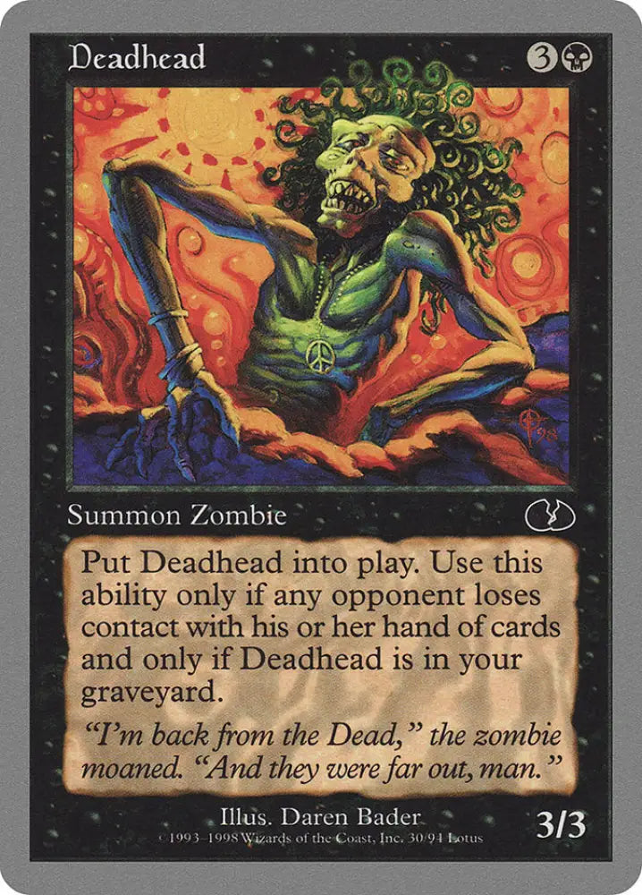 Deadhead [Unglued] - MTG Single