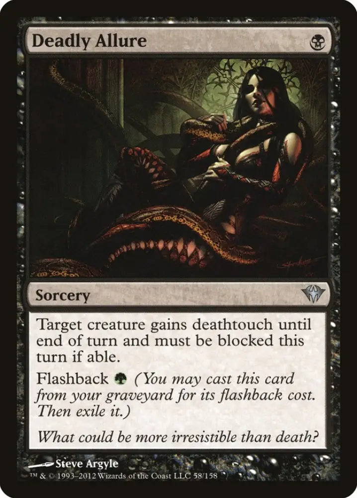 Deadly Allure [Dark Ascension] - MTG Single